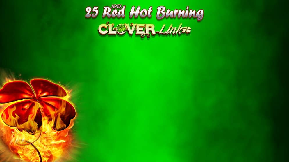 25 Red Hot Burning Clover Link Linked