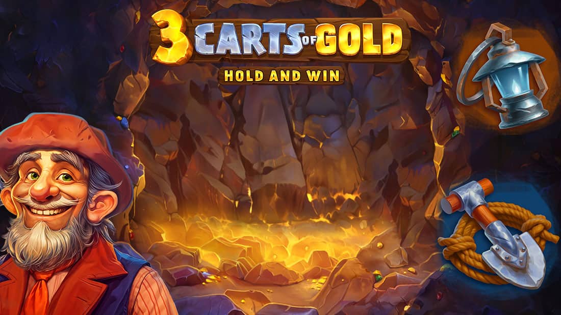 3 Carts of Gold Hold and Win