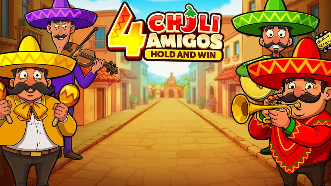 4 Chili Amigos: Hold and Win