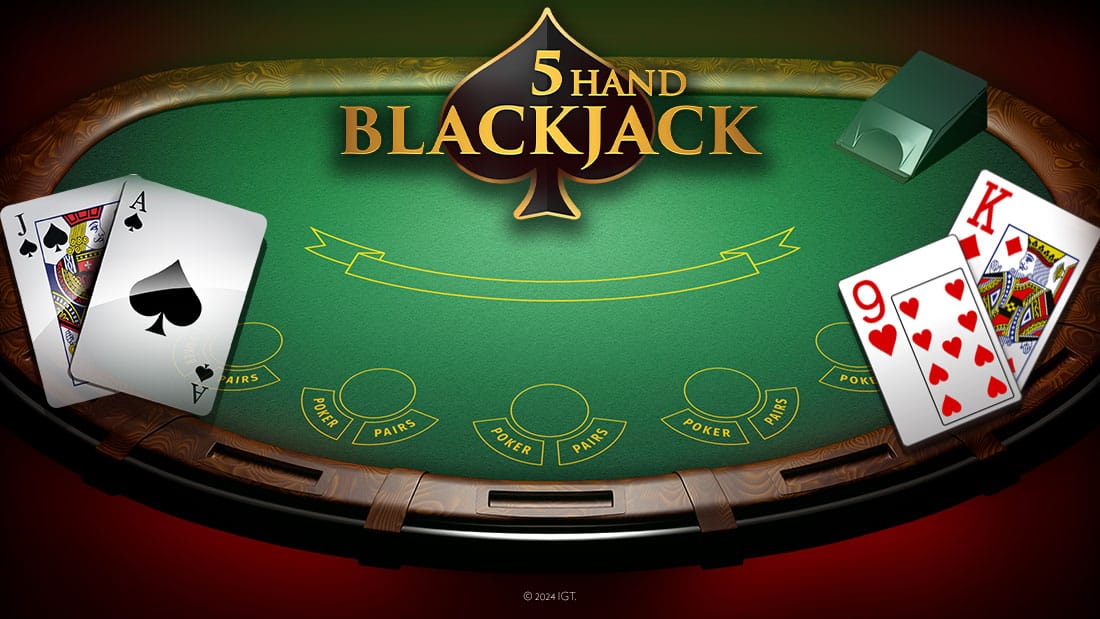 5 hands Blackjack