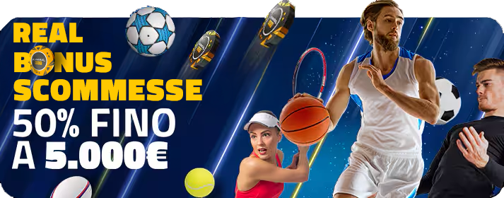 Banner promozionale AdmiralBet per la prima ricarica