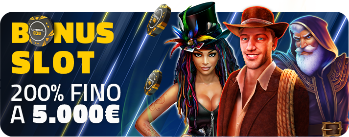 Schermata di registrazione Admiralbet con bonus