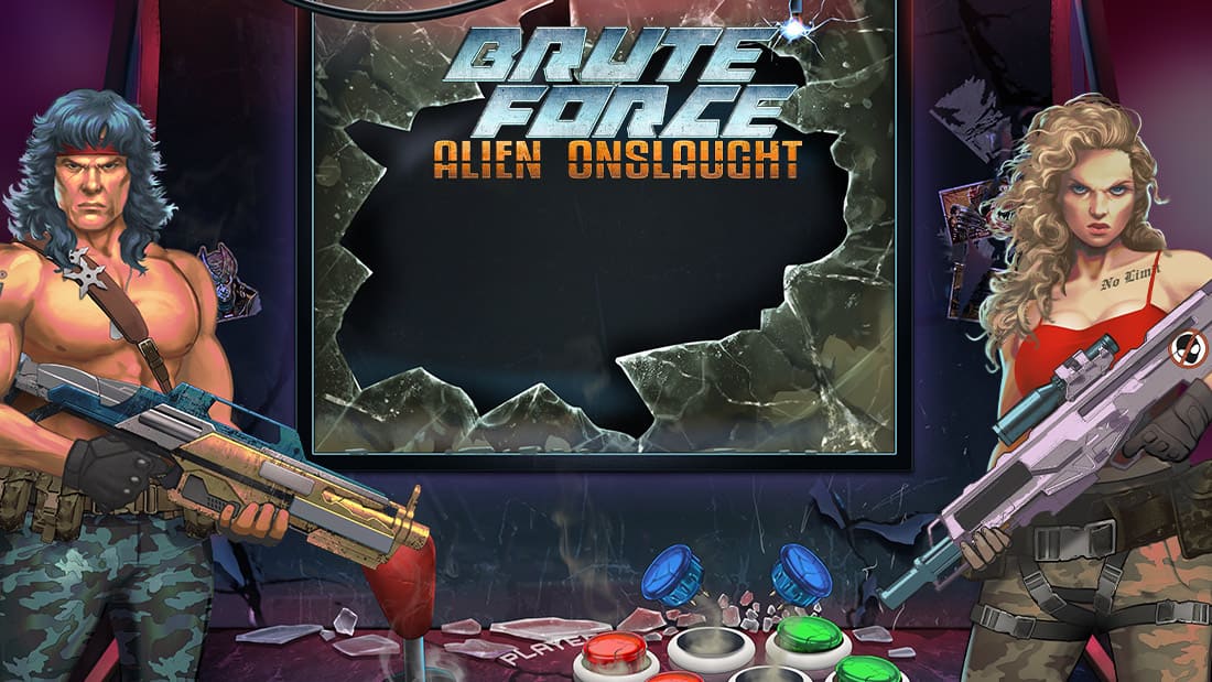 Brute Force Alien Onslaught
