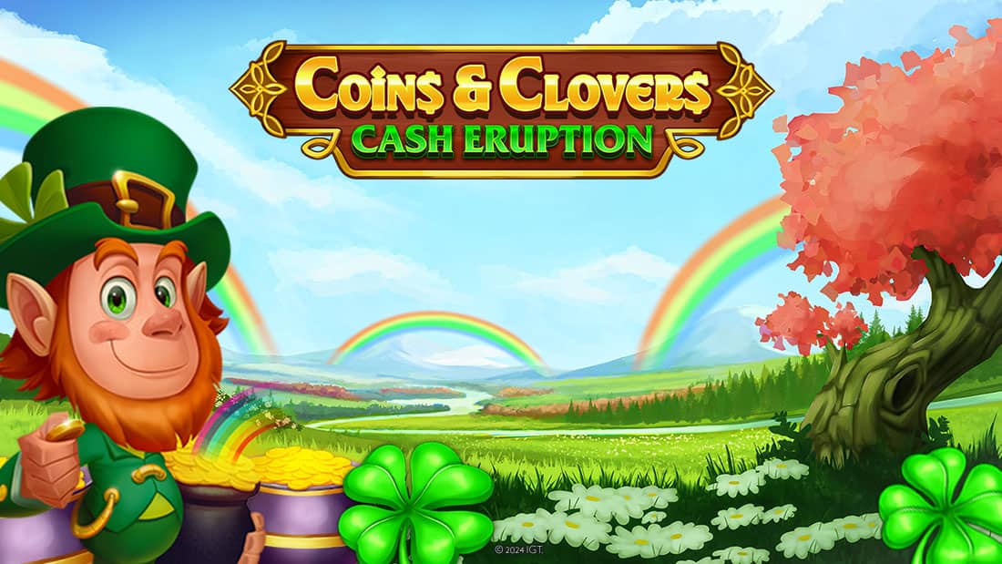 Cash Eruption Coins and Clovers