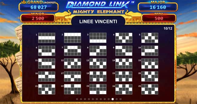 Linee Vincenti Diamond Link: Mighty Elephant slot machine online bonus giri gratis