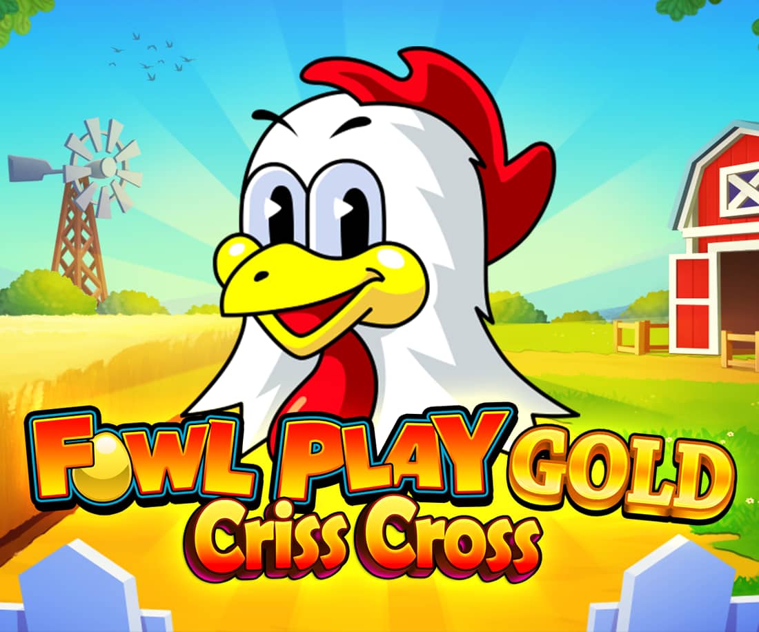 Fowl Play Gold Criss Cross
