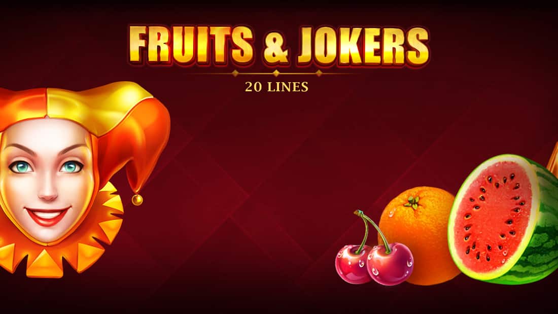 Fruits & Jokers: 20 lines