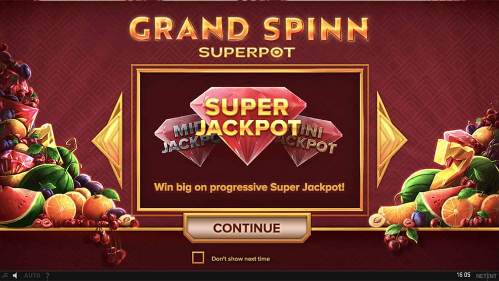 Grand Spinn Superpot