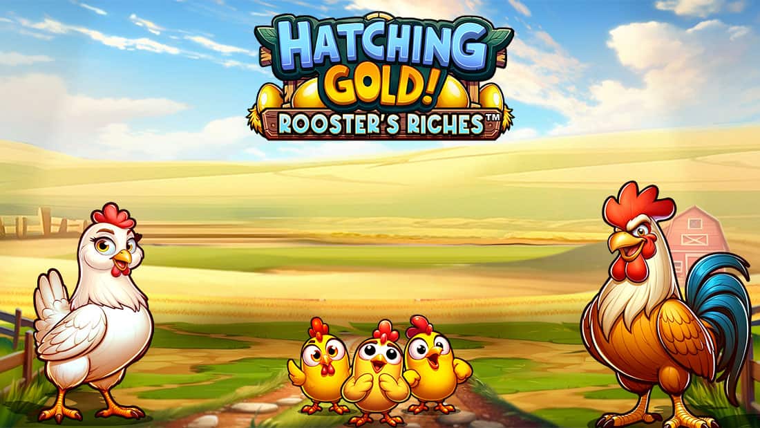 Hatching Gold Roosters Riches