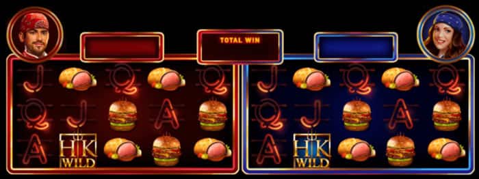 Hell's Kitchen slot online: squadra rossa e blu