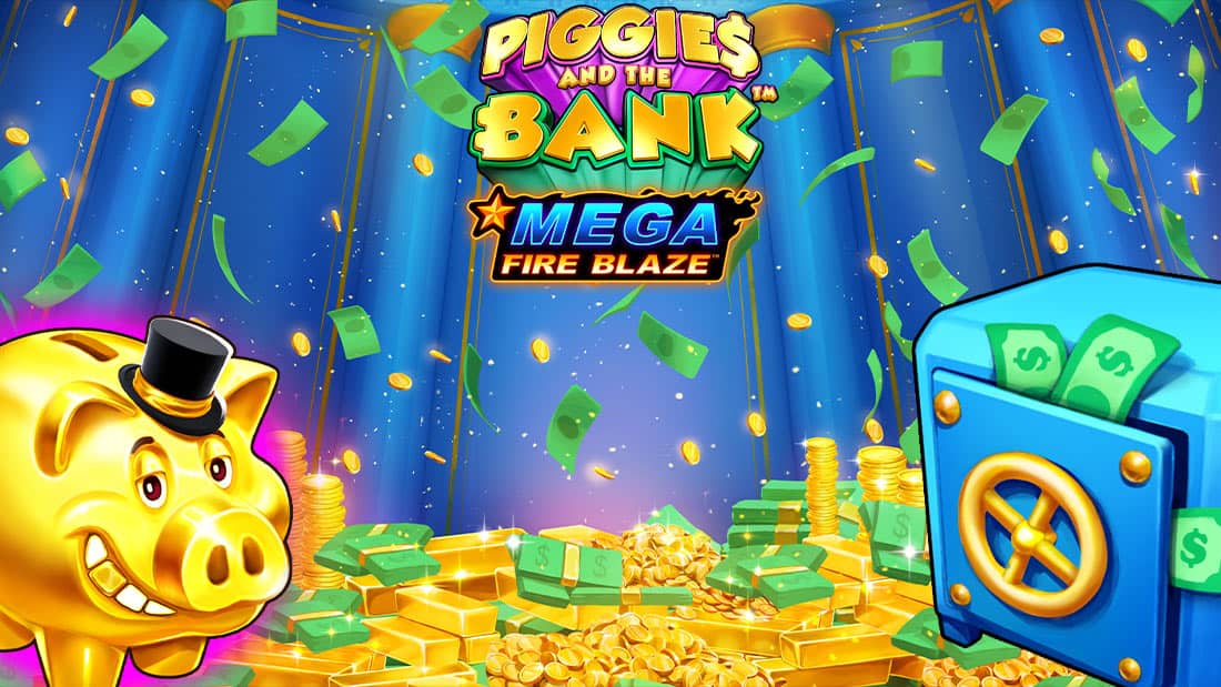 Mega Fire Blaze Piggies and the Bank