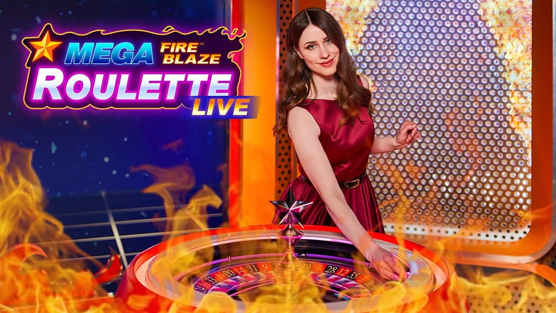 Mega Fire Blaze Roulette Live
