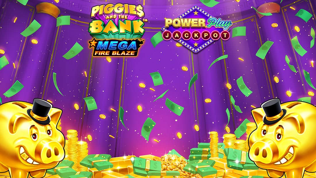 Mega Fire Blaze Piggies and the Bank Powerplay