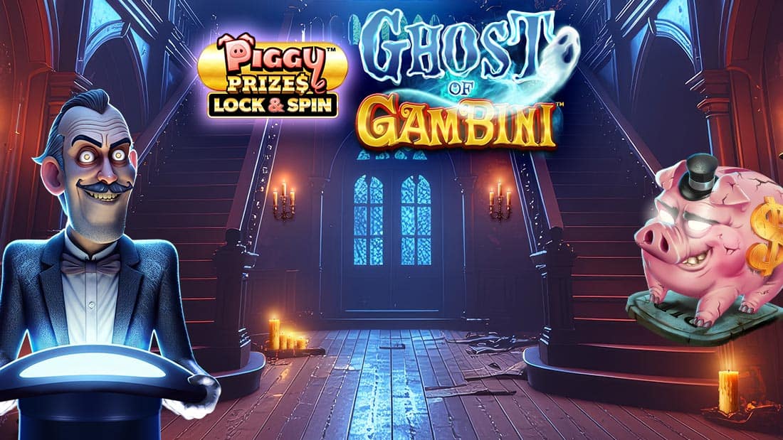 Piggy Prizes Lock and Spin Ghost of Gambini
