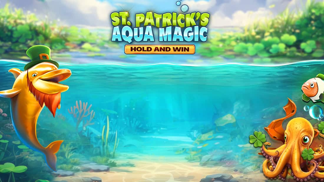 St Patricks Aqua Magic Hold and Win