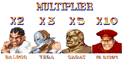 Street Fighter 2: Giri Gratis con Moltiplicatori