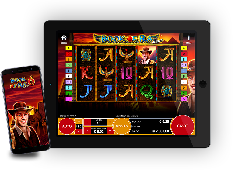 le slot online di Admiral su tablet e mobile