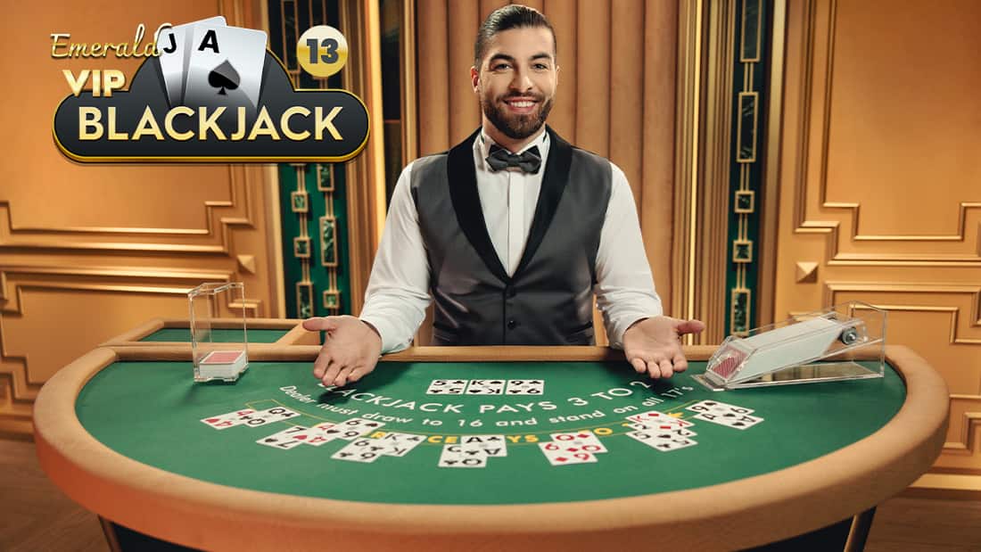 VIP Blackjack 13 - Emerald