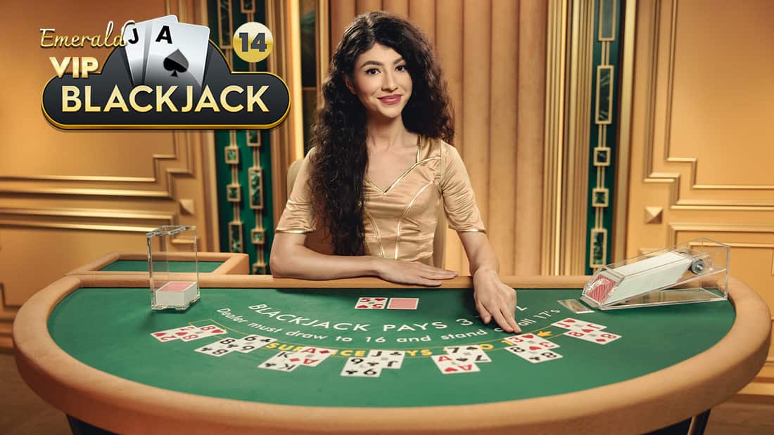 VIP Blackjack 14 - Emerald